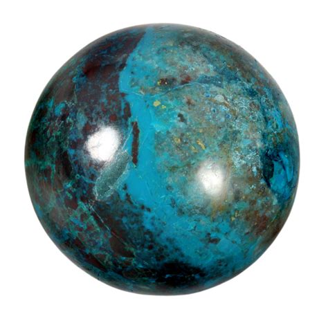 Chrysocolla Bol 63 Mm 370 Gram Spiritual Garden