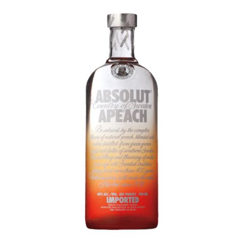 Vodka Absolut Apeach Ml Cuenca Shop