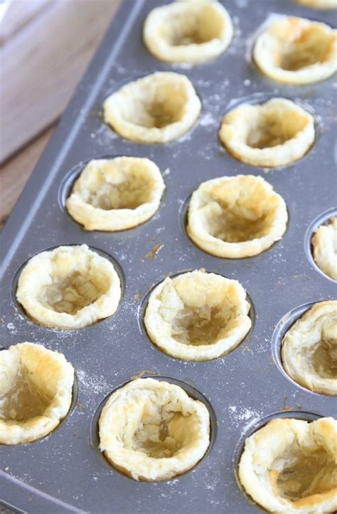 mini puff pastry shells recipes