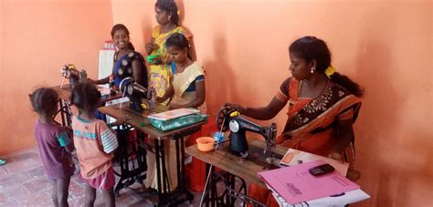 Tailoring Course For Kunnapattu Women Malar Trust India