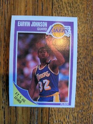 1989 90 Fleer 77 Earvin Magic Johnson EBay