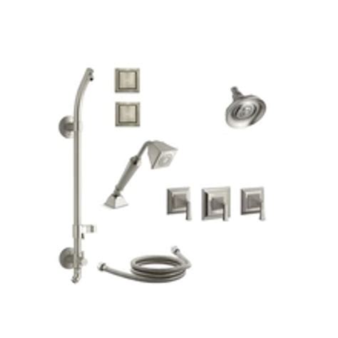 Kohler Memoirs Thermostatic Hydrorail Shower System With Multi Function Shower Head Hand Shower