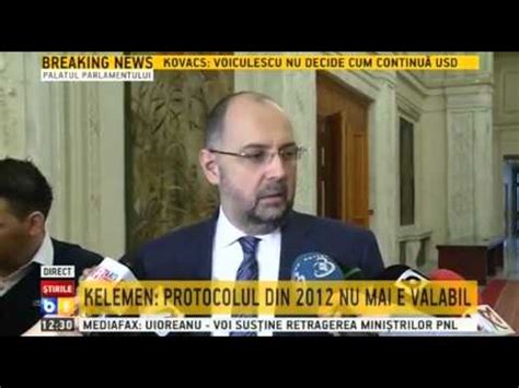 Kelemen Hunor Despre Intrarea La Guvernare Cu PSD YouTube