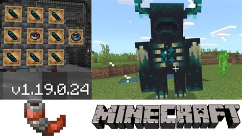 Minecraft Pe 1 19 0 24 Nueva BrÚjula De RecuperaciÓn Nuevo Modo