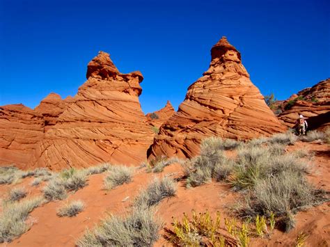 Coyote Buttes South Cottonwood Cove Viewpoint Via Paw Hole Vermilion