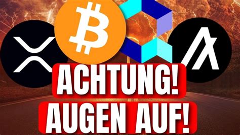 Algorand Xrp Quant Bitcoin Achtung Starke Krypto Regulierung