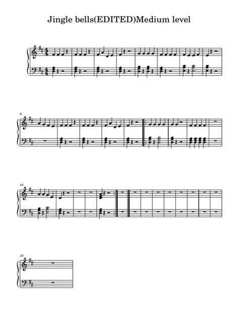 Jingle Bells Piano Late Beginner Intermediate Pdf