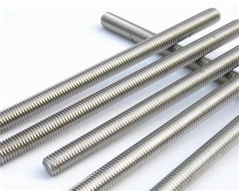 Round Cold Rolled Stainless Steel Threaded Rod For Construction 6