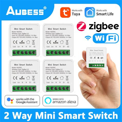 Tuya A Mini Wifi Zigbee Smart Switch Diy Way Control Relay Timer