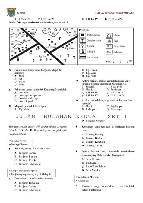 Soalan Geografi Tingkatan 1 Arah Wopienemc