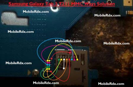 Samsung SM T211 MMC Problem Ways Solution Jumper