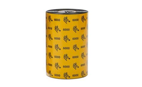 Zebra 6200 High Performance Industrial Resin Ribbon