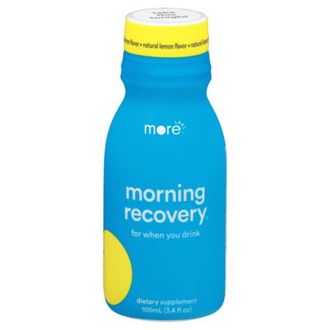 Save On More Labs Morning Recovery Lemon Flavor Drink Order Online