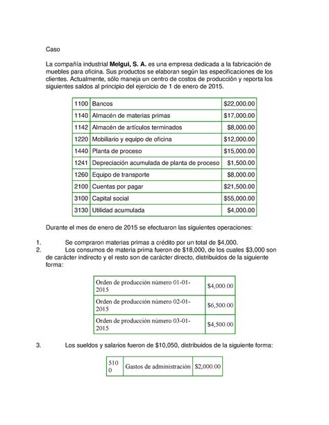 Tutorial De Costos Contabilidad De Costos Uveg Studocu