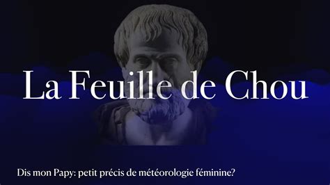 Petit précis de météorologie féminine patrickberteaux7520 YouTube