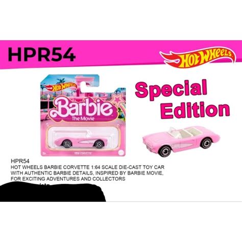 Hot wheels original barbie the movie.special edition hot wheels barbie ...