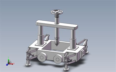 取样装置solidworks 2011模型图纸下载 懒石网