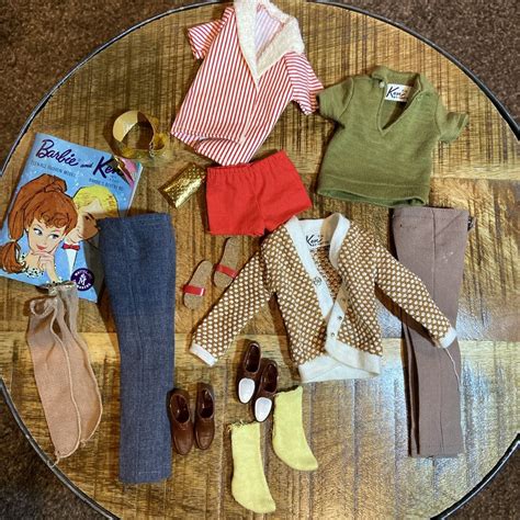 Vintage Barbie Ken Clothes Accessories Lot Ebay