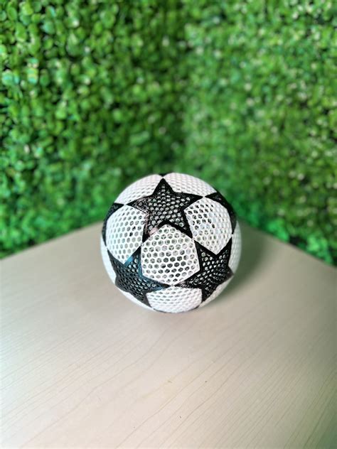 AIRLESS STAR BALL - SOCCER BALL WITH STAR - CHAMPION LEAGUE 3D model 3D ...