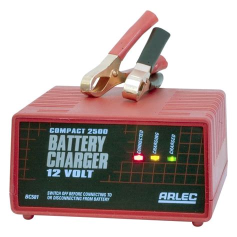 Arlec Bc228 25amp Auto Battery Charger Dual Voltage 6v Or 12v Arlec