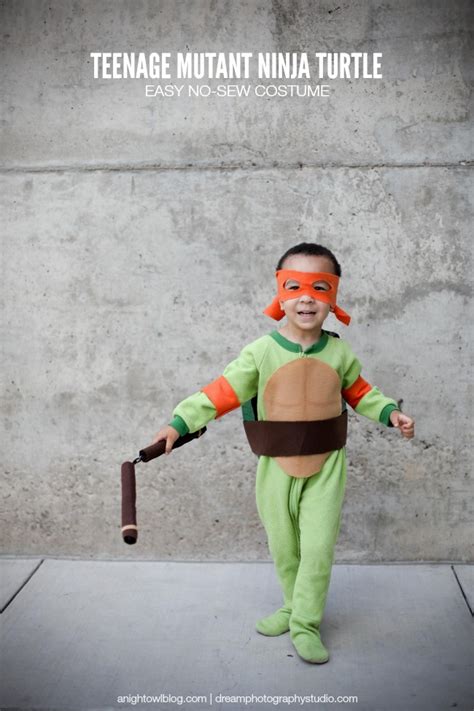 Easy Teenage Mutant Ninja Turtle Costume A Night Owl Blog