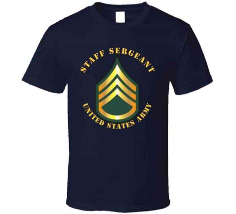 Army Staff Sergeant Ssg T Shirt Mip Brand Store