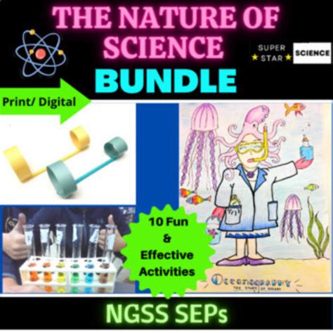 Nature of Science Activities Bundle Fun Middle School NGSS SEPs - Classful