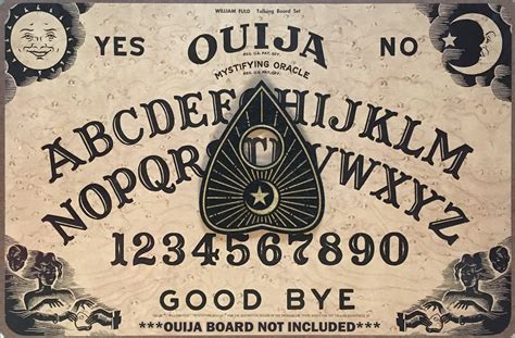 Ouija Planchette Moon And Sun Wooden Occult Divination Etsy