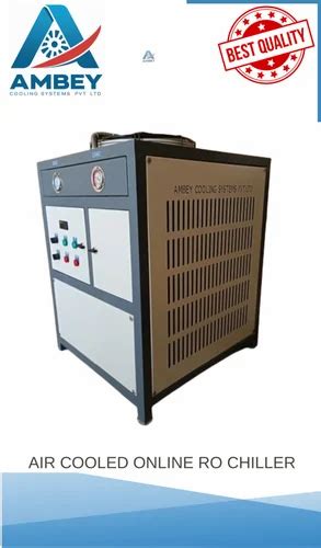 Tr Ton Online Water Chiller Stainless Steel At Rs In