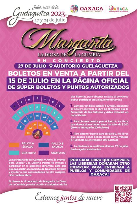 Gobierno De Oaxaca On Twitter Asiste Al Concierto De Margarita La