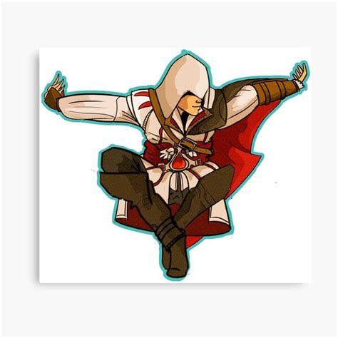 Ezio Auditore Canvas Prints Redbubble