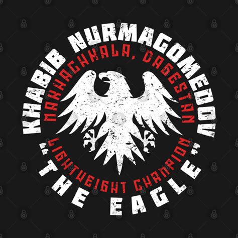 Khabib "The Eagle" Nurmagomedov - Khabib - T-Shirt | TeePublic