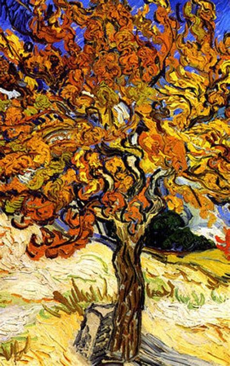 1889 Mulberry Tree By Van Gogh Antique Art Prints Fine Art Prints