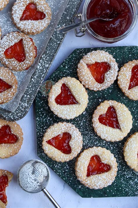 Homemade Jammie Dodgers Janes Patisserie