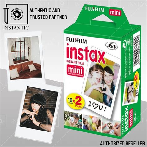 Fujifilm Instax Mini Plain Film Twinpack Sheets Lazada Ph