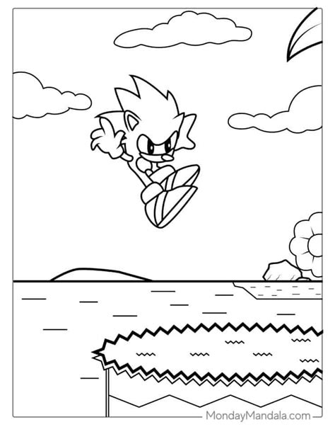 72 Sonic Coloring Pages Free Pdf Printables Artofit