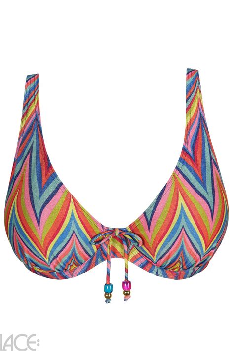 Primadonna Swim Kea Bikini Bh Tiefes Dekollet D G Cup Rainbow Paradise