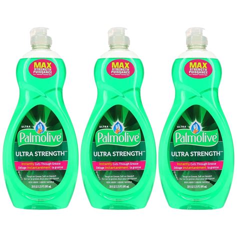 Palmolive Ultra Strength Liquid Dish Soap Original 60 Fl Oz 3 Pack