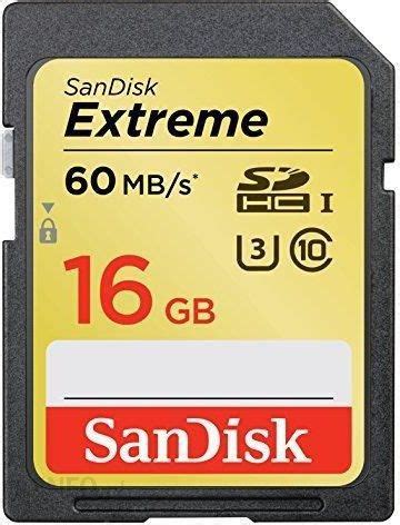 Karta Pami Ci Do Aparatu Sandisk Extreme Hd Sdhc Gb Uhs Iii Sdsdxn