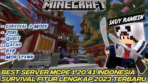 Top Mcpe Server Indonesia Survival Terbaru Minecraft Pe