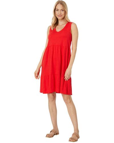 Red Bobi Los Angeles Dresses For Women Lyst