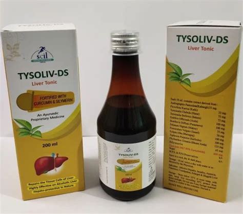 Ayurvedic Liver Tonic Tysoliv Ds Syrup At Rs Bottle Ayurvedic