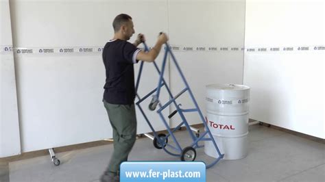 Carrello Portafusti A Culla Fp Con Ruote In Gomma Fer Plast