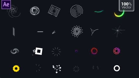 Videohive Mograph Elements Pack K Free After Effects Template