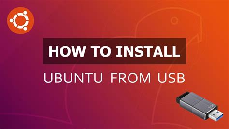 How To Install Ubuntu On Windows Using Usb Youtube