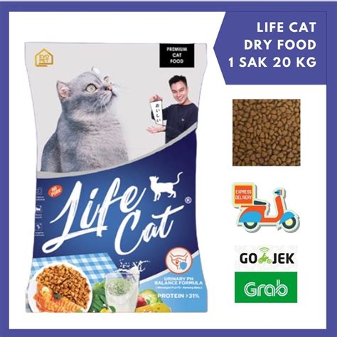 Jual Dry Food Premium Life Cat Kg Makanan Kucing Kering Lifecat