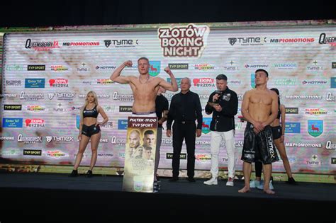 Oficjalna Ceremonia Wa Enia Przed Z Ot W Boxing Night Wyniki Oraz