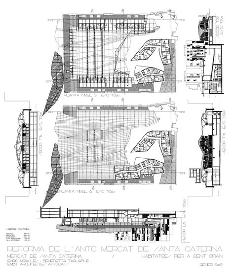 Miralles Tagliabue Embt Alex Gaultier Rehabilitation Of Santa