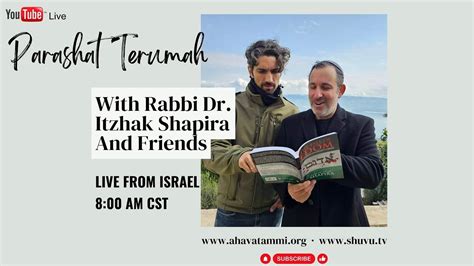 Worldwide Shacharit And Torah Service For Shabbat Terumah Youtube