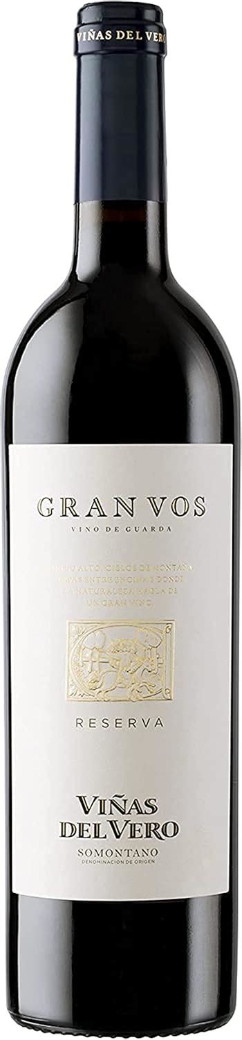 Viñas Del Vero Gran Vos Reserva Vino D O Somontano 750ml Amazon es